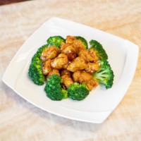 H3. General Tso's Chicken Specialty  · Hot and spicy. A chunk of chicken lightly fried with hot bean sauce this plate was devised b...