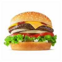 Cheeseburger Combo · Lettuce, tomato, onion, pickles, mayo, ketchup.  Comes with Fries and Drink. Fries substitut...