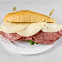 Cold Cut Sub  · Salami, Italian ham, provolone cheese and Italian seasonings on a fresh baked sub roll.
