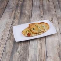 Garlic Cheese Bread · Served with pizza sauce or ranch dressing.