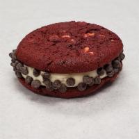 Cookie Sandwich - Red Velvet with Cream Cheese Frosting · 
