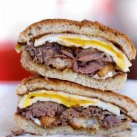 Roast Beef Egg and Cheese  · 