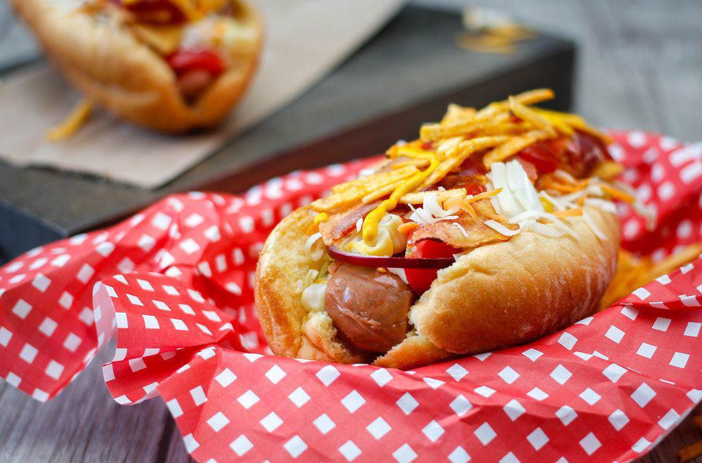 Chili Cheese Dog · Sausage served on a bun and topped with chili and cheese. 