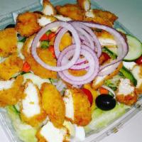 Crispy Chicken Garden Salad · 