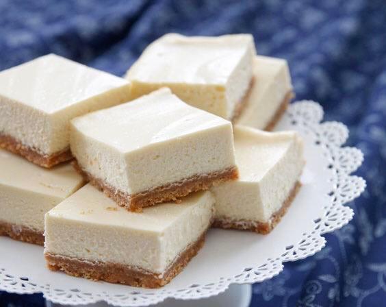 Cheesecake - Plain · Graham cracker crust with smooth cheesecake on top. Serves 9.