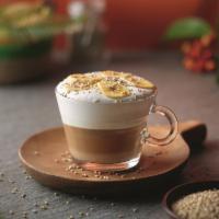 Cappuccino · A cappuccino is the perfect balance of espresso, steamed milk and foam.