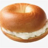 B4. Bagel with Cream Cheese · Bread made from yeast.