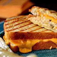 B17. Grilled Cheese · Add meat for an additional charge.
