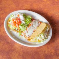 I. 1 Taco, 1 Enchilada, and 1 Tostada Combination · 