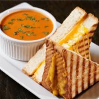 Grilled Cheese and Tomato Soup · 