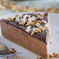 Nutella Cheesecake · A dark chocolaty crust with Oreo cookies, with layers of chocolate cream cheese and hazelnut...