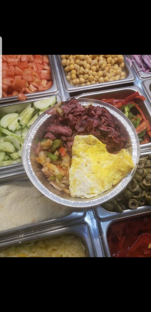 Cheese Omelet Platter · Two types of cheese. Served with home fries, hash browns or tater tots and toast. Other choice of fried potatoes $1.00 extra 