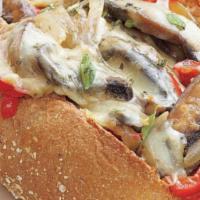 Chicken philly steak Sandwich · Layers of chicken,.grilled peppers,onions,melted chees. Choose your bread.white,rye,ww,roll,...