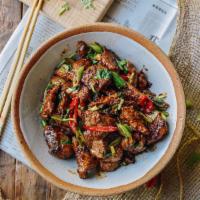 🌶️ Sauteed Lamb w. Cumin 孜然羊 · 