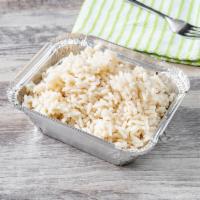 White Rice  · Made with coconut.