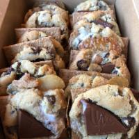 Dozen Mackles'mores Cookies · A s'more cookie with Theo chocolate chunks