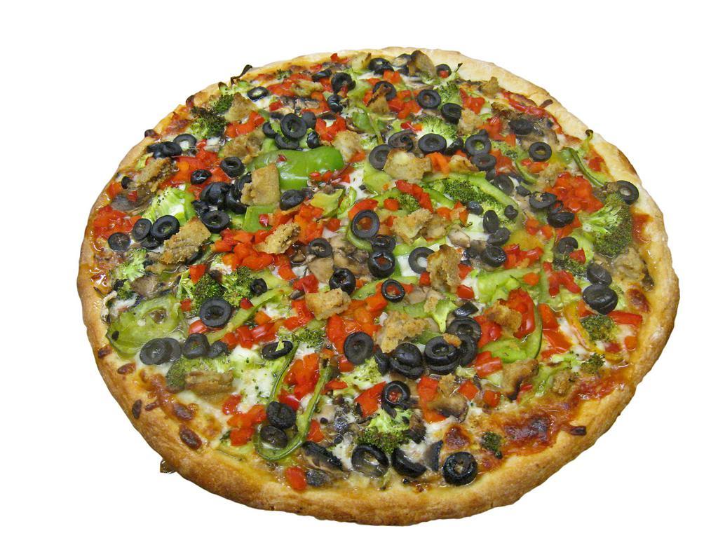Captain’s Classic Pizza · Pepperoni, Italian sausage, mushrooms, green peppers, onions and cheese.