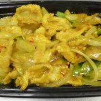 Curry Chicken with Onion (Lg) · Spicy.
