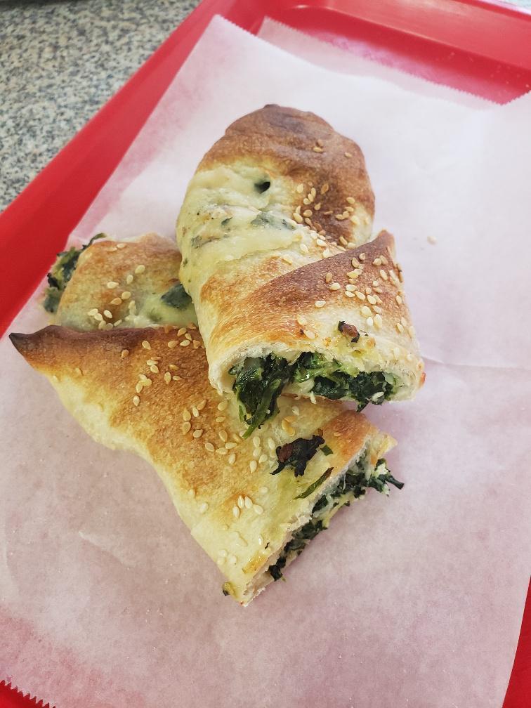 Spinach Calzone · 