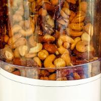 1 lb. Mixed Nuts, Salted Roasted  · No peanuts. Almonds, Brazil nuts, cashews, filberts, pecans, organic oleic sunflower oil. Ca...