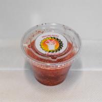 Mango Rim Paste · Dip your beer rim in this delicious chamoy based paste and enjoy!