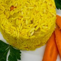 Turmeric  Rice 1 Lb. · Parboiled Rice, Celery, Carrots, Onion, Turmeric, Garlic,  Salt ＆ Pepper. It pairs well with...