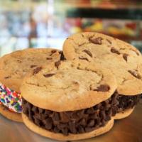 Ice Cream Cookie Sandwich Variety Pack 4-Pack · Please call to confirm cookies are available!

One of each of our Cake Batter™ Sprinkle, Coo...