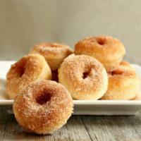 Classic Mini-Donuts · Pick a size and pick sugar topping.