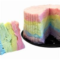 Personalized Rainbow Cotton Candy Cake Happy Birthday Cake · Personalized rainbow cotton candy cake made with freshly made cotton candy. Flavors are pink...