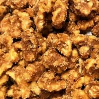 Frosted Cinnamon Vanilla Walnuts · Frosted sugar cinnamon walnuts. Made fresh to order. So addictive you can't eat just one! Th...