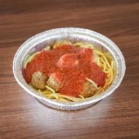 70. Spaghetti  · Comes with meat sauce or meat balls.