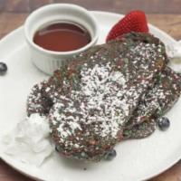 Crunch Berry French Toast · Just when you thought it couldn’t get any better it did! 2 pieces of French toast topped wit...