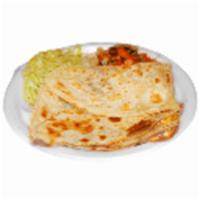 Beans and Cheese Quesadilla · 