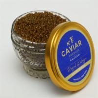 Kaluga Sturgeon Caviar – Special Reserve (Glass Jar) · Husa Dauricus, this is a cross-breed between Kaluga and Amur sturgeon. The wild resource can...