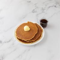 3 Golden Brown Pancakes · 