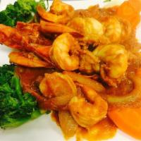 Camarones Enchilados/ Shrimp in Tomatoe Sauce · Shrimps creole. 