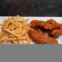 Chicken Fingers · Crispy Italian chicken fingers served with a honey mustard dipping sauce.
