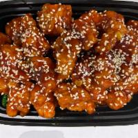 Sesame chicken 芝麻鸡 · 