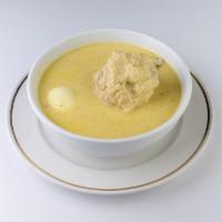 Inchicapi De Gallina · Corn and peanut hen soup.