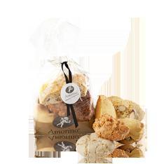 Italian Biscotti · Bag with cookies.