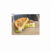 Very Vegan Sandwich · Follow your heart American cheese style slices with earth balance spread grilled on sourdough.