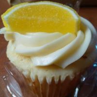 Zesty Citron  Lemon Cupcake · A lemon cake that's not too sweet with just the right amount of fresh zesty tart flavor topp...