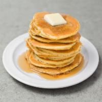 Silver Dollar Pancakes · 10 mini pancakes. Served with your choice of toppings.