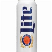 Miller Lite 24 oz.  · Must be 21 to purchase. Single Beverage - 24 oz.