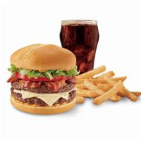 FlameThrower GrillBurger Combo (SEE DESCRIPTION) · (DUE TO A WEARHOUSE SHORTAGE WE ARE CURRENTLY OUT OF FLAMESAUCE WE WILL SUBSTITUTE WITH A SI...