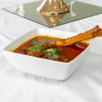 Goat Paya · A Lahori delicacy made with goat feet slow-cooked in a bonebroth with herbs and spices.