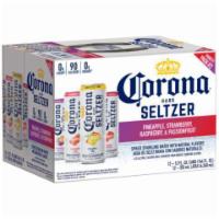 Corona Hard Seltzer Variety Pack 2 12 Pack 12oz Can · A tasty yet light spiked seltzer water, Corona Hard Seltzer offers Corona's beach vibe in a ...