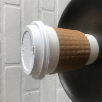 Organic Local Roast Coffee · 12 oz hot or 16 oz iced.