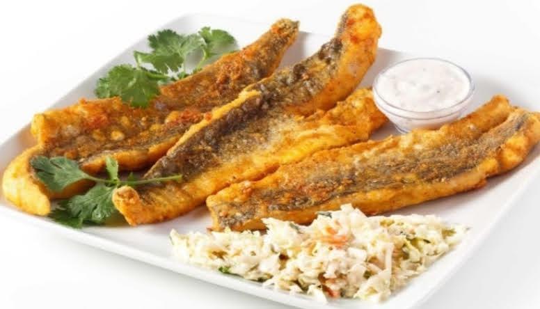 Ocean Perch (9Pcs) · Ocean Perch is 100 % fresh, deliciously juicy and cooked when you order . It’s seasoned, breaded with spacy and seasoned. And serve Pieces with your choice of Dressings.