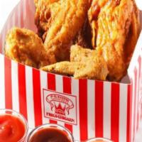 3 Tenders · Made from the most tender part of the halal chicken breast, are marinated in special seasoni...